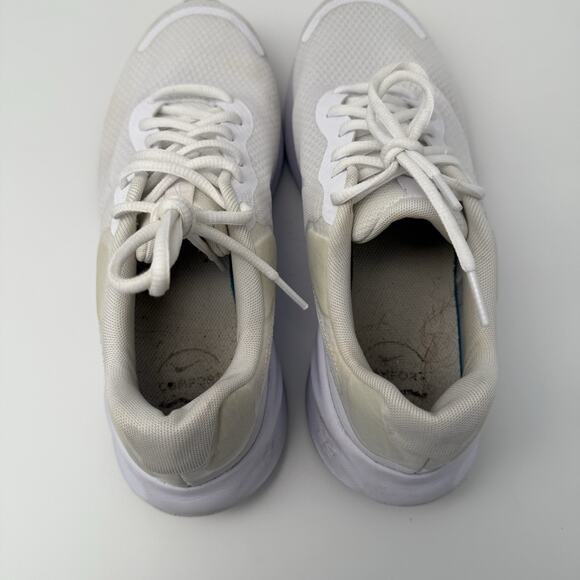 Nike Revolution 7 Women's White Training Running Sneakers Size 9.5 FB2208-100 - Picture 8 of 9